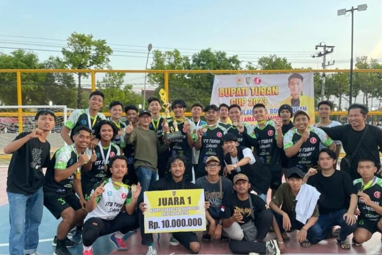 UKM ITB Tuban Raih Juara Satu Kejuaraan Bola Tangan Bupati Cup Tuban 2023